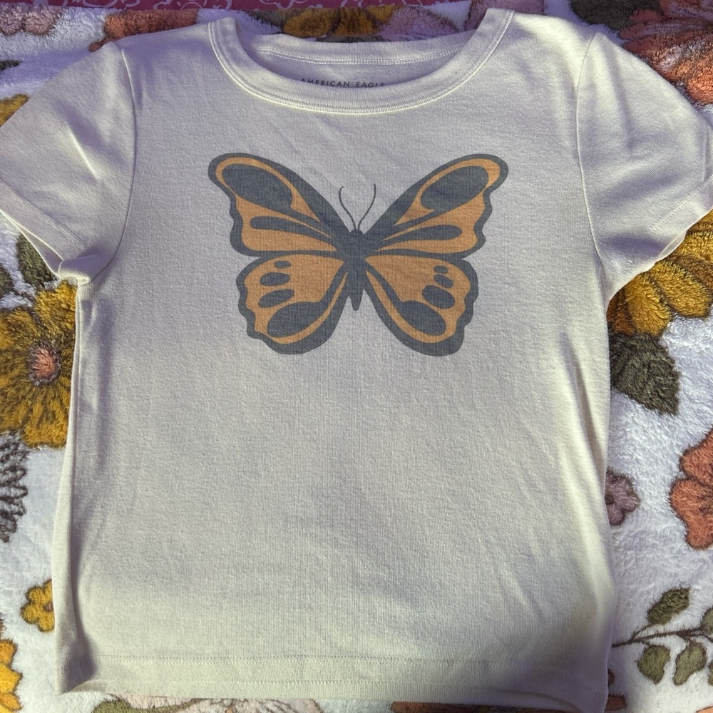 Butterfly Print Women’s T-Shirt